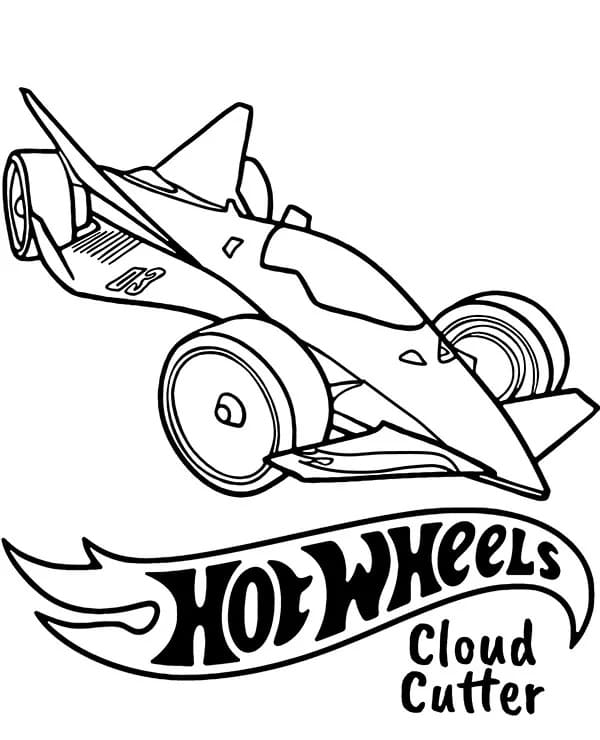 Dibujo para colorear: Hot Wheels (Transporte) #218456 - Dibujos para Colorear e Imprimir Gratis