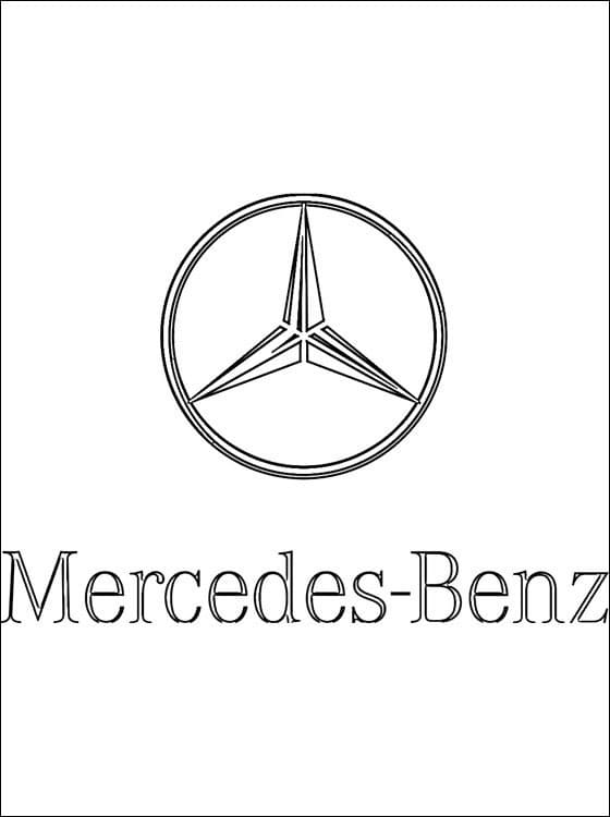 Dibujo para colorear: Mercedes (Transporte) #187451 - Dibujos para Colorear e Imprimir Gratis