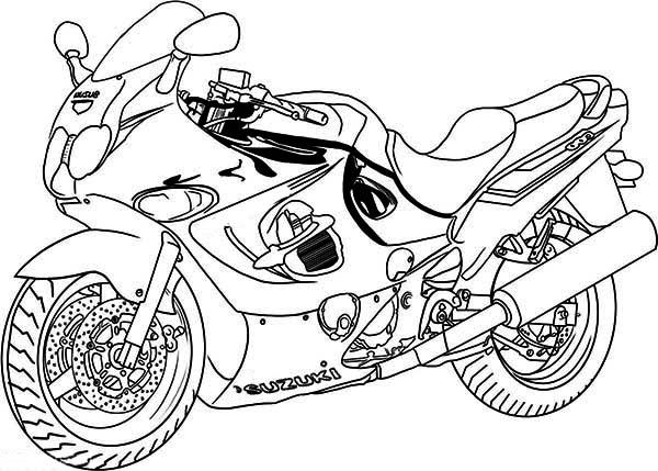 Dibujo gratuito Motocicleta #136451 de la coleccion Transporte para imprimir Dibujo gratuito Motocicleta #136451 de la coleccion Transporte para imprimir
