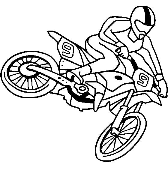Dibujo gratuito Motocicleta #175338 de la coleccion Transporte para imprimir