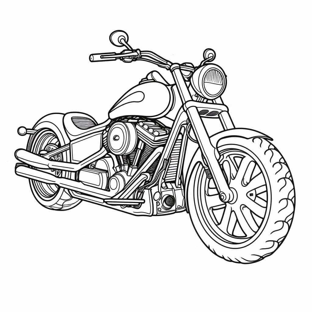 Dibujo gratuito Motocicleta #218135 de la coleccion Transporte para imprimir Dibujo gratuito Motocicleta #218135 de la coleccion Transporte para imprimir