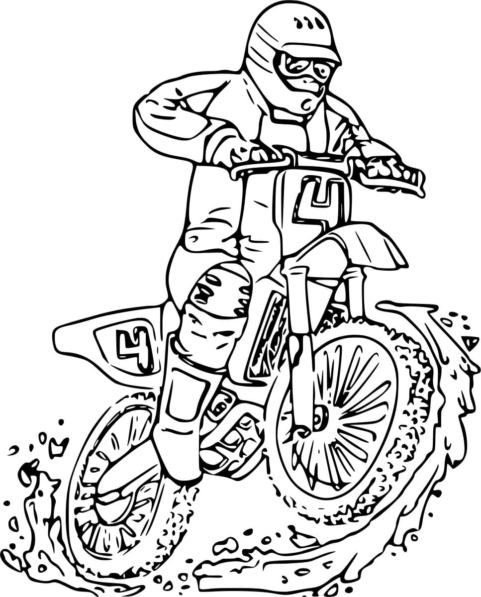 Dibujo gratuito Motocross #209987 de la coleccion Transporte para imprimir Dibujo gratuito Motocross #209987 de la coleccion Transporte para imprimir