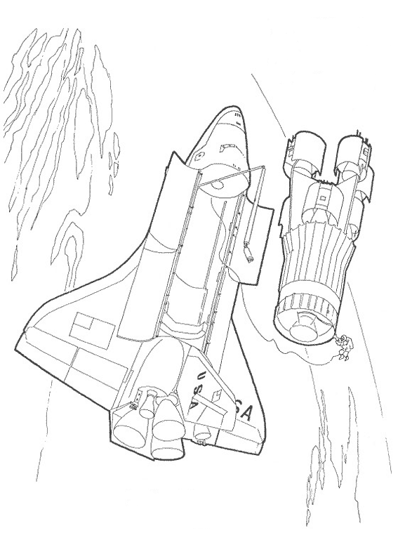 Dibujo gratuito Nave Espacial #140404 de la coleccion Transporte para imprimir Dibujo gratuito Nave Espacial #140404 de la coleccion Transporte para imprimir