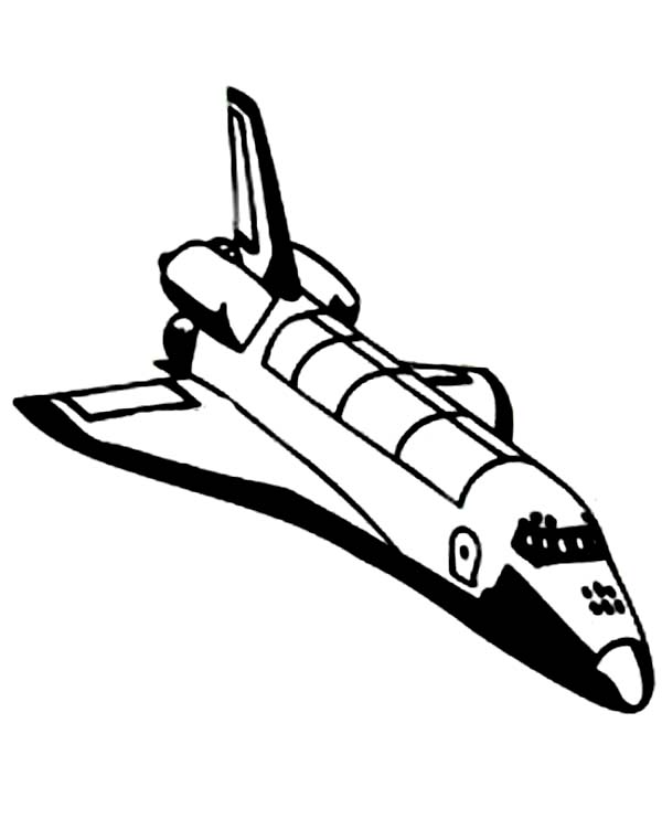 Dibujo gratuito Nave Espacial #140523 de la coleccion Transporte para imprimir