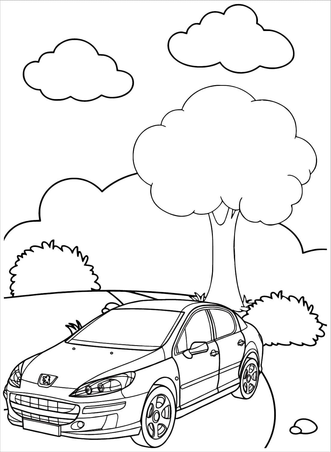 Dibujo gratuito Peugeot #206153 de la coleccion Transporte para imprimir Dibujo gratuito Peugeot #206153 de la coleccion Transporte para imprimir