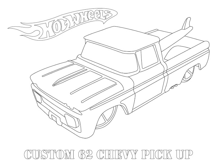 Dibujo para colorear: Pickup (Transporte) #144364 - Dibujos para Colorear e Imprimir Gratis