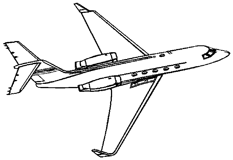 Dibujo para colorear: Plane (Transporte) #134782 - Dibujos para Colorear e Imprimir Gratis