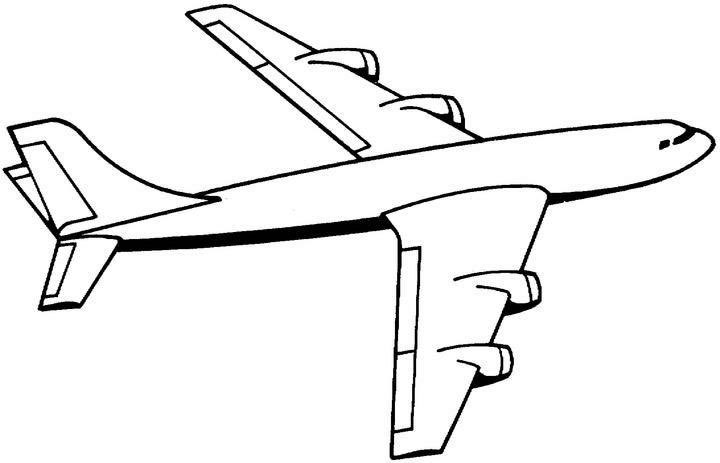 Dibujo para colorear: Plane (Transporte) #134792 - Dibujos para Colorear e Imprimir Gratis