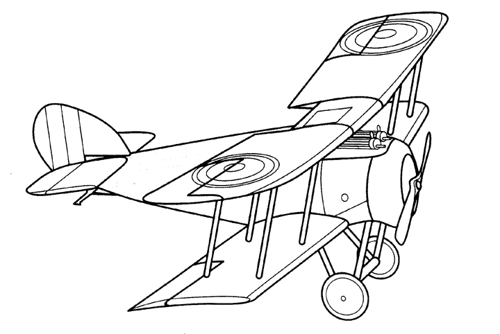 Dibujo para colorear: Plane (Transporte) #134816 - Dibujos para Colorear e Imprimir Gratis
