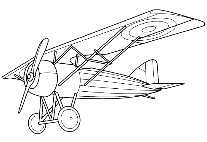 Dibujo para colorear: Plane (Transporte) #134827 - Dibujos para Colorear e Imprimir Gratis