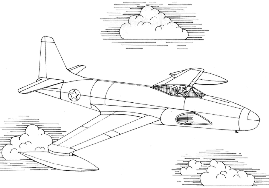 Dibujo para colorear: Plane (Transporte) #134869 - Dibujos para Colorear e Imprimir Gratis