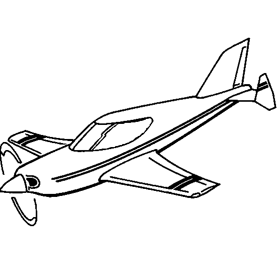 Dibujo para colorear: Plane (Transporte) #134871 - Dibujos para Colorear e Imprimir Gratis