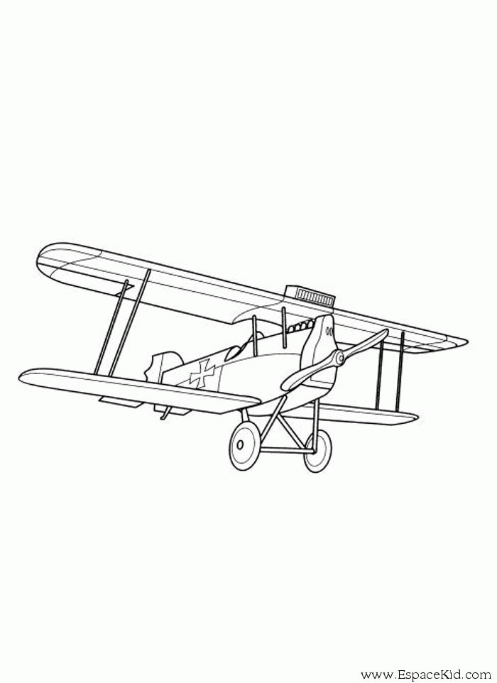 Dibujo para colorear: Plane (Transporte) #134882 - Dibujos para Colorear e Imprimir Gratis