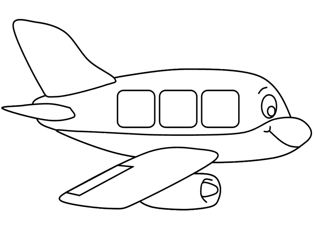 Dibujo para colorear: Plane (Transporte) #134883 - Dibujos para Colorear e Imprimir Gratis