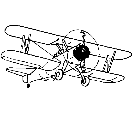 Dibujo para colorear: Plane (Transporte) #134895 - Dibujos para Colorear e Imprimir Gratis