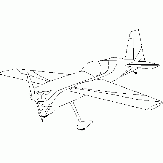 Dibujo para colorear: Plane (Transporte) #134973 - Dibujos para Colorear e Imprimir Gratis