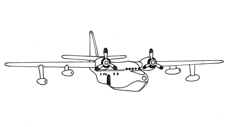 Dibujo para colorear: Plane (Transporte) #134993 - Dibujos para Colorear e Imprimir Gratis