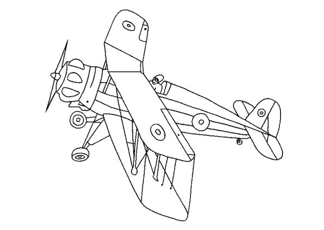 Dibujo para colorear: Plane (Transporte) #134996 - Dibujos para Colorear e Imprimir Gratis