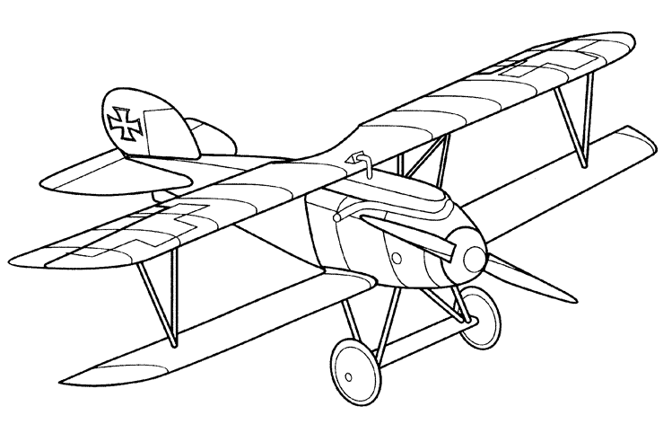 Dibujo para colorear: Plane (Transporte) #135017 - Dibujos para Colorear e Imprimir Gratis