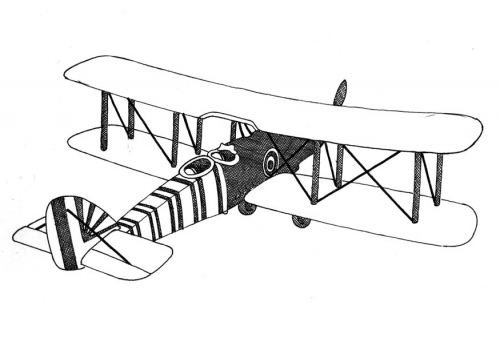 Dibujo para colorear: Plane (Transporte) #135026 - Dibujos para Colorear e Imprimir Gratis