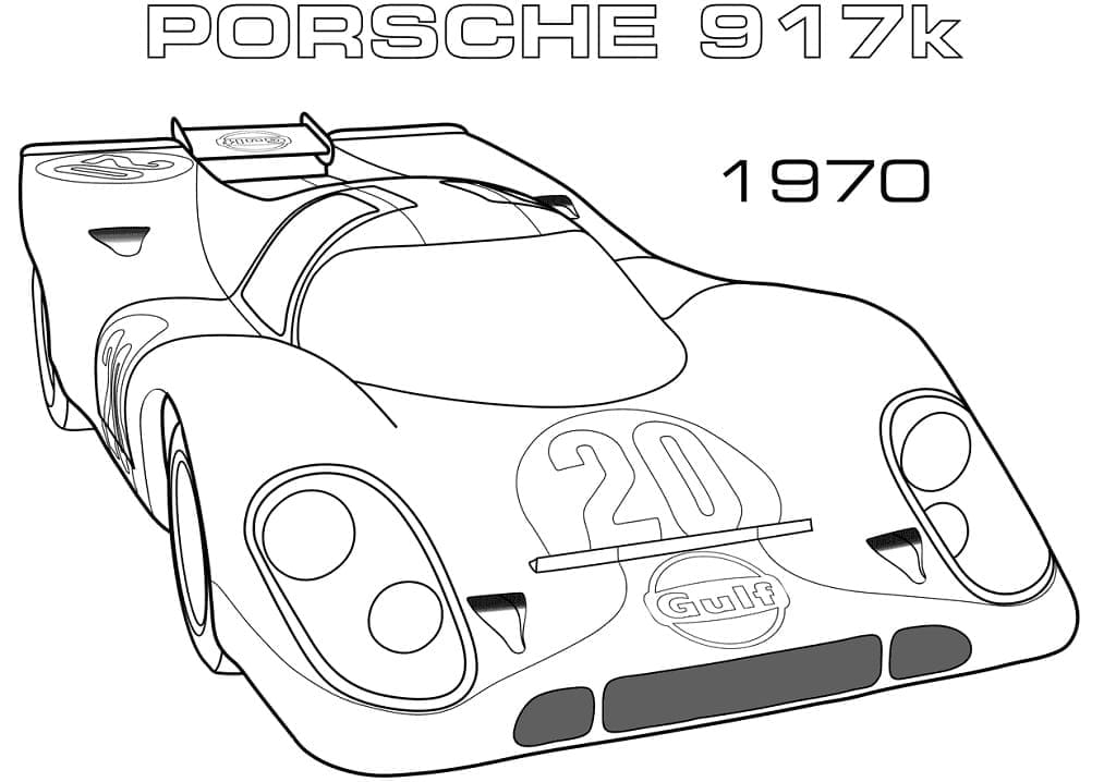 Dibujo gratuito Porsche #174249 de la coleccion Transporte para imprimir Dibujo gratuito Porsche #174249 de la coleccion Transporte para imprimir