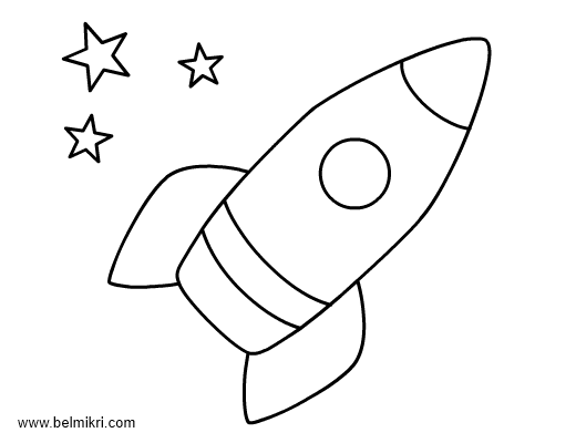 Dibujo para colorear: Rocket (Transporte) #140054 - Dibujos para Colorear e Imprimir Gratis