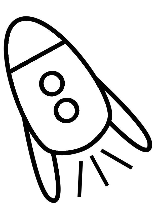 Dibujo para colorear: Rocket (Transporte) #140063 - Dibujos para Colorear e Imprimir Gratis