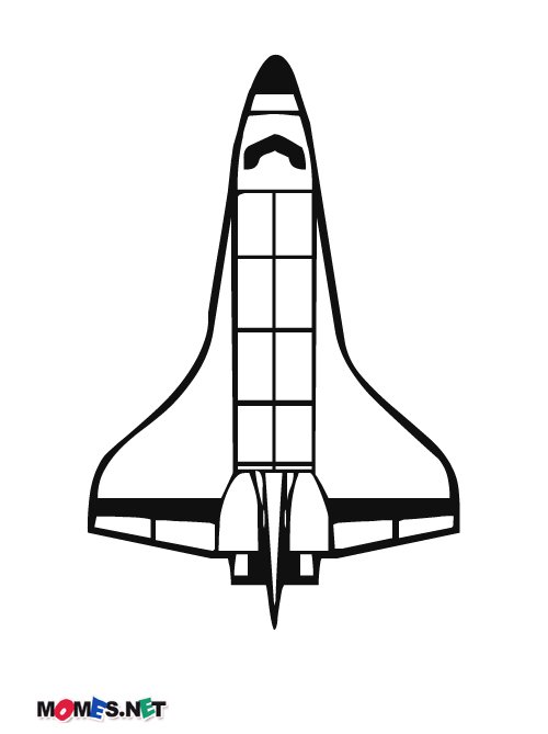 Dibujo para colorear: Rocket (Transporte) #140065 - Dibujos para Colorear e Imprimir Gratis