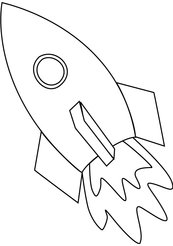 Dibujo para colorear: Rocket (Transporte) #140072 - Dibujos para Colorear e Imprimir Gratis