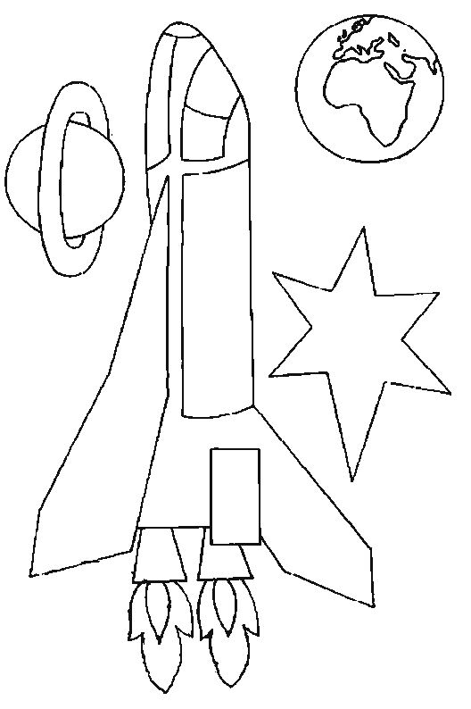Dibujo para colorear: Rocket (Transporte) #140077 - Dibujos para Colorear e Imprimir Gratis
