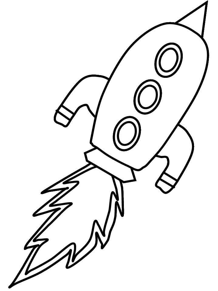 Dibujo para colorear: Rocket (Transporte) #140087 - Dibujos para Colorear e Imprimir Gratis