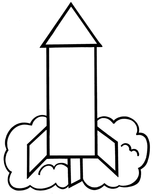 Dibujo para colorear: Rocket (Transporte) #140098 - Dibujos para Colorear e Imprimir Gratis