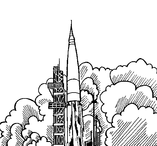 Dibujo para colorear: Rocket (Transporte) #140151 - Dibujos para Colorear e Imprimir Gratis