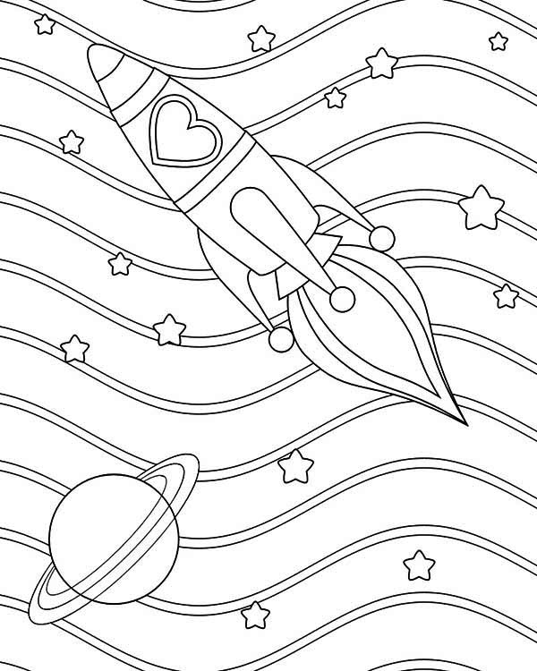 Dibujo para colorear: Rocket (Transporte) #140296 - Dibujos para Colorear e Imprimir Gratis