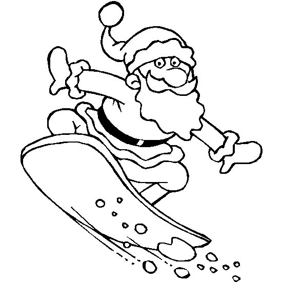 Dibujo para colorear: Snowboard (Transporte) #143913 - Dibujos para Colorear e Imprimir Gratis