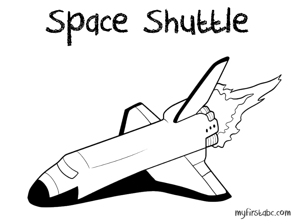 Dibujo para colorear: Spaceship (Transporte) #140446 - Dibujos para Colorear e Imprimir Gratis