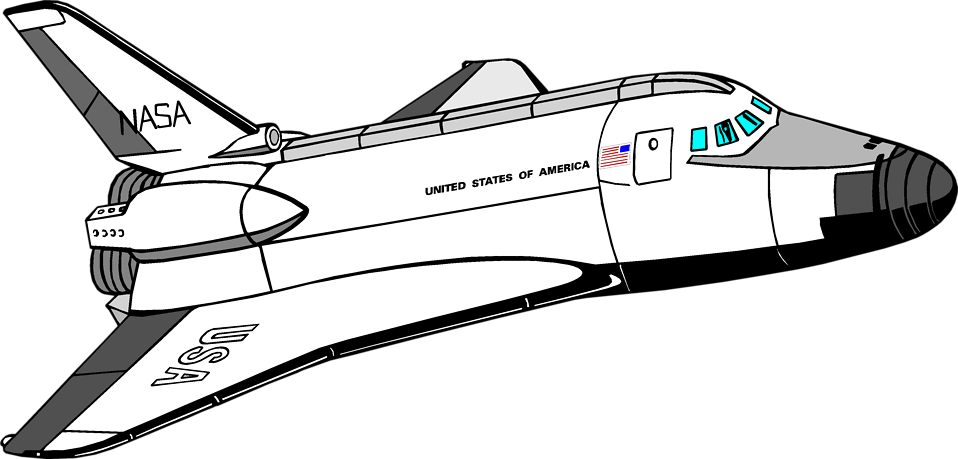 Dibujo para colorear: Spaceship (Transporte) #140632 - Dibujos para Colorear e Imprimir Gratis