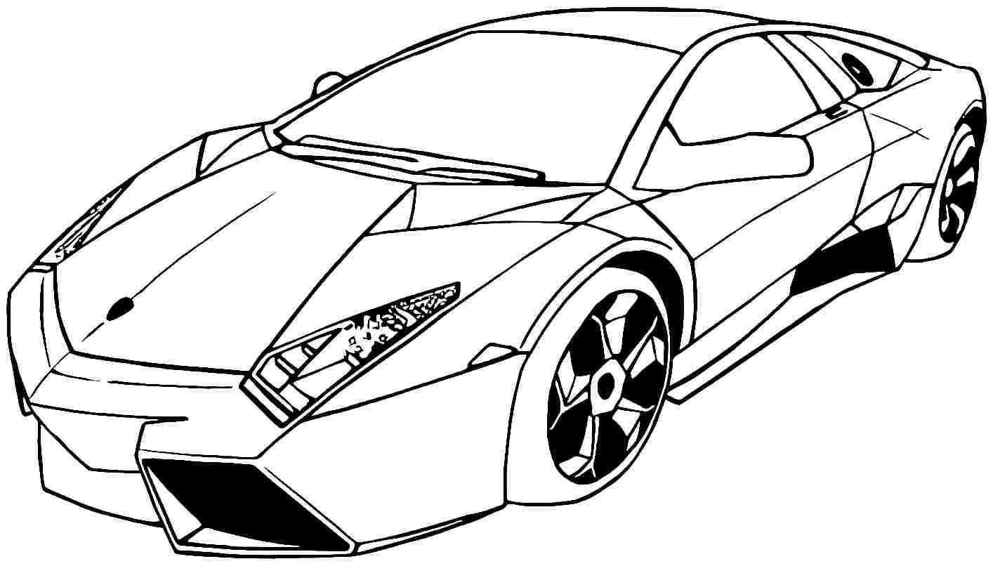 Dibujo para colorear: Sports car / Tuning (Transporte) #146924 - Dibujos para Colorear e Imprimir Gratis