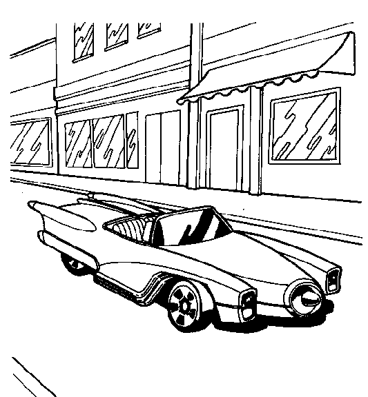 Dibujo para colorear: Sports car / Tuning (Transporte) #146962 - Dibujos para Colorear e Imprimir Gratis