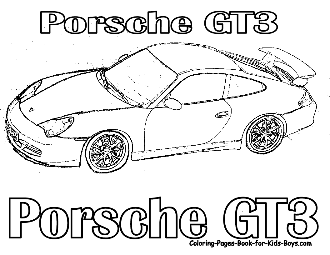 Dibujo para colorear: Sports car / Tuning (Transporte) #146973 - Dibujos para Colorear e Imprimir Gratis