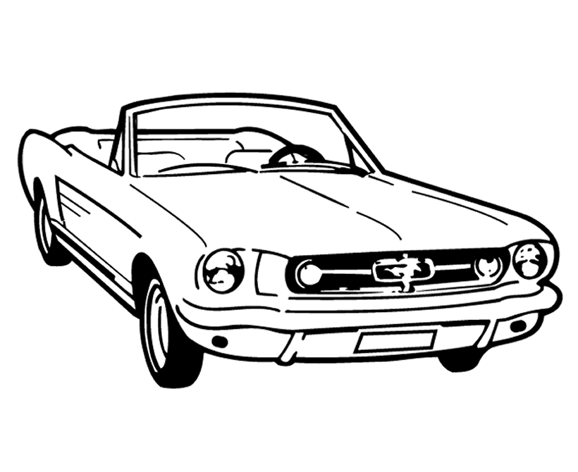Dibujo para colorear: Sports car / Tuning (Transporte) #146994 - Dibujos para Colorear e Imprimir Gratis
