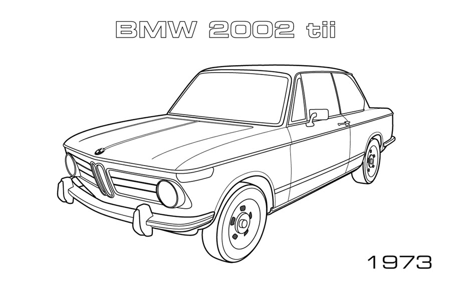 Dibujo para colorear: Sports car / Tuning (Transporte) #147016 - Dibujos para Colorear e Imprimir Gratis