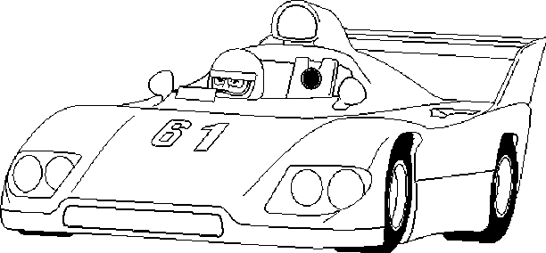 Dibujo para colorear: Sports car / Tuning (Transporte) #147020 - Dibujos para Colorear e Imprimir Gratis