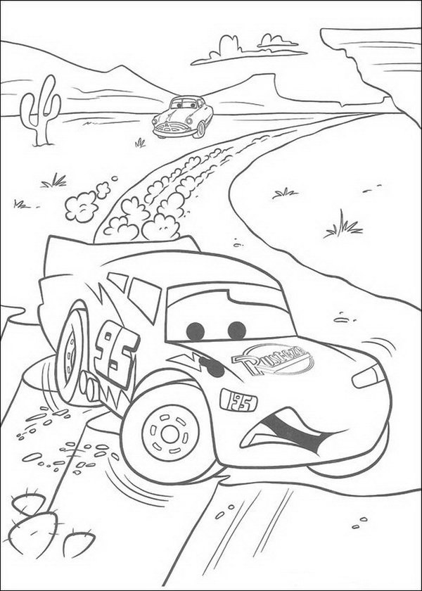 Dibujo para colorear: Sports car / Tuning (Transporte) #147025 - Dibujos para Colorear e Imprimir Gratis