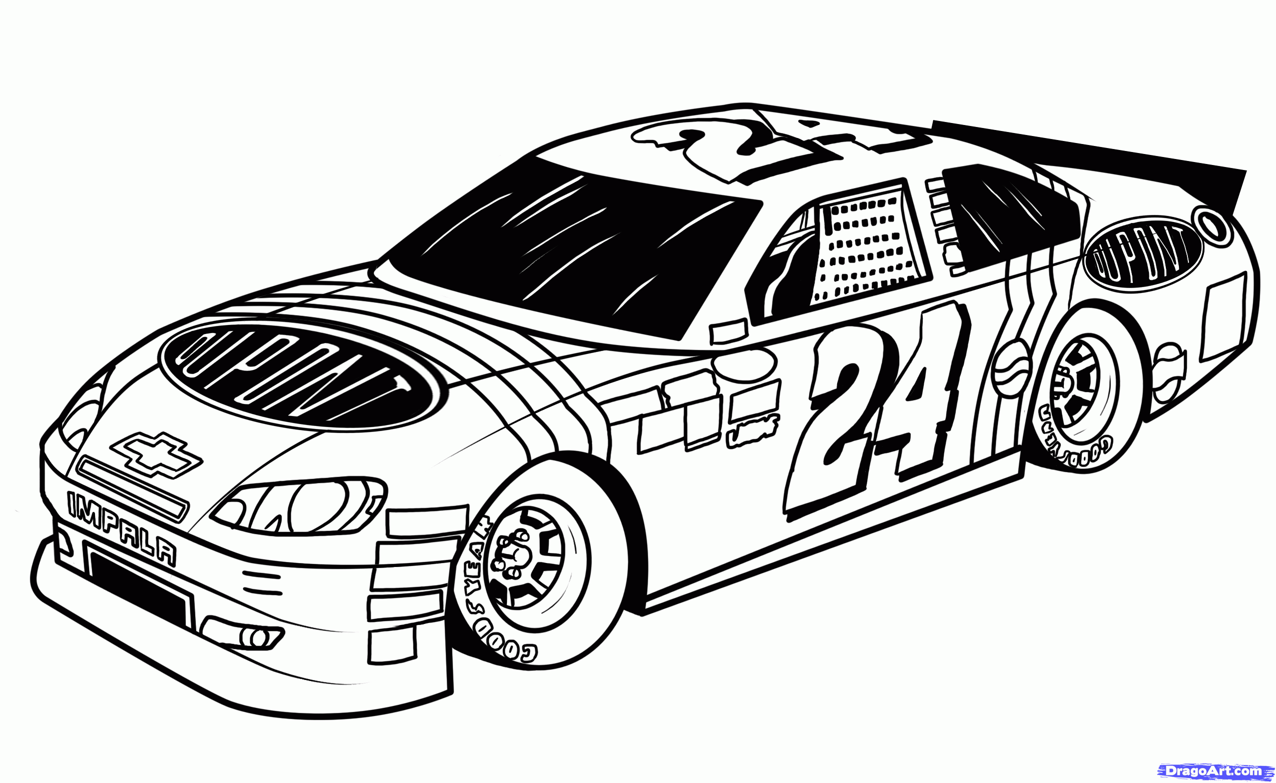 Great How To Draw A Nascar Car Step By Step of all time Don t miss out 