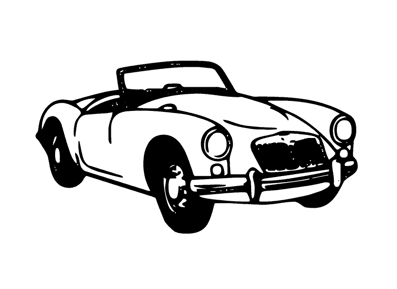 Dibujo para colorear: Sports car / Tuning (Transporte) #147087 - Dibujos para Colorear e Imprimir Gratis