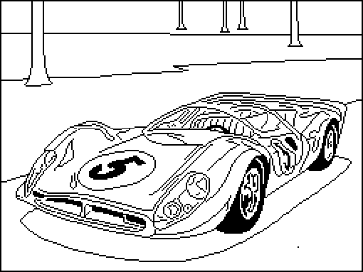 Dibujo para colorear: Sports car / Tuning (Transporte) #147094 - Dibujos para Colorear e Imprimir Gratis