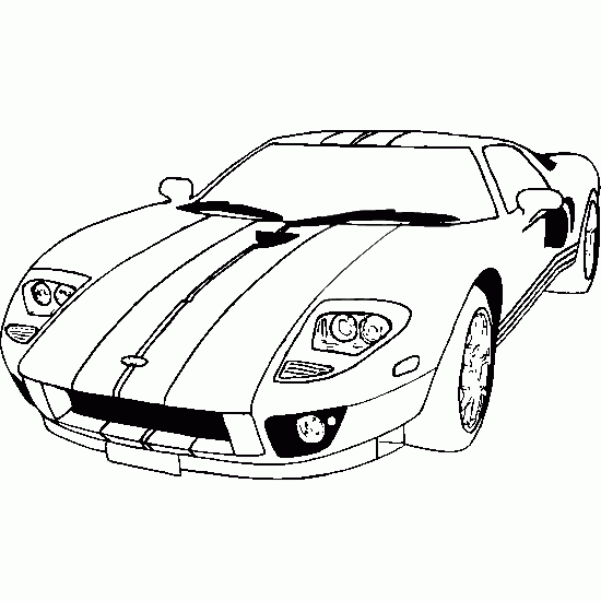 Dibujo para colorear: Sports car / Tuning (Transporte) #147152 - Dibujos para Colorear e Imprimir Gratis