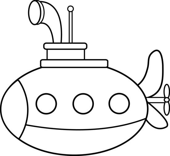 Dibujo gratuito Submarino #137693 de la coleccion Transporte para imprimir