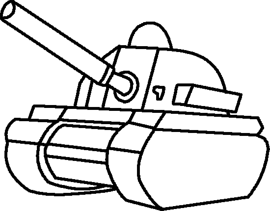 Dibujo para colorear: Tanque (Transporte) #138035 - Dibujos para Colorear e Imprimir Gratis